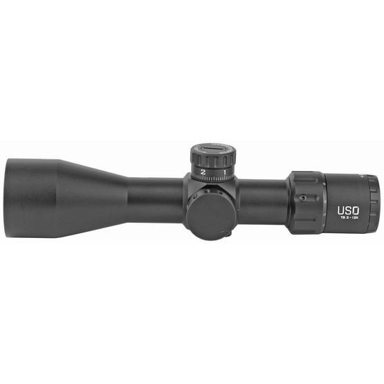 U.S. Optics TS-12X 3-12x44mm Rifle Scope - MHR Reticle features a quick adjustment